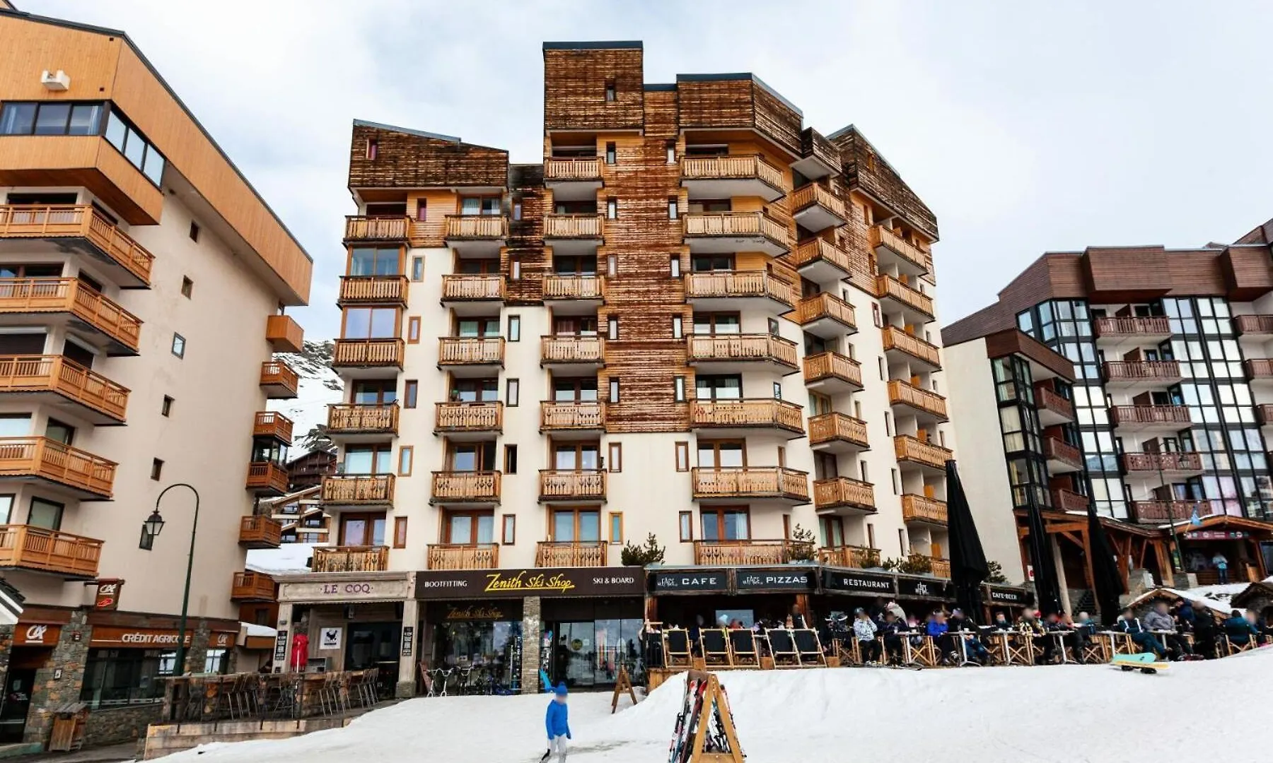 Appartement Residence Zenith - Skis Aux Pieds Pour Ce Studio 3 Personnes Mae-7753 Val Thorens France